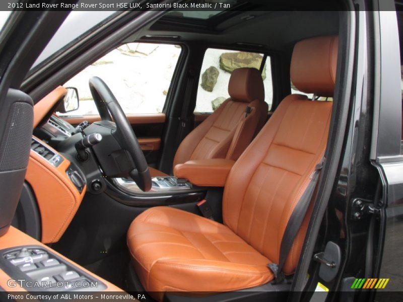 Santorini Black Metallic / Tan 2012 Land Rover Range Rover Sport HSE LUX