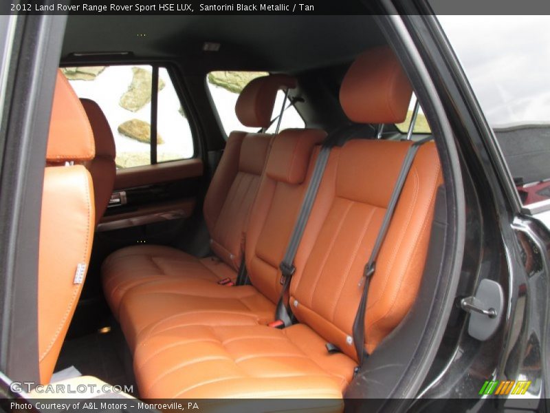 Santorini Black Metallic / Tan 2012 Land Rover Range Rover Sport HSE LUX