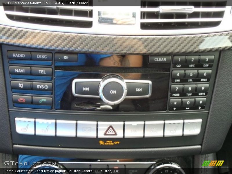 Controls of 2013 CLS 63 AMG
