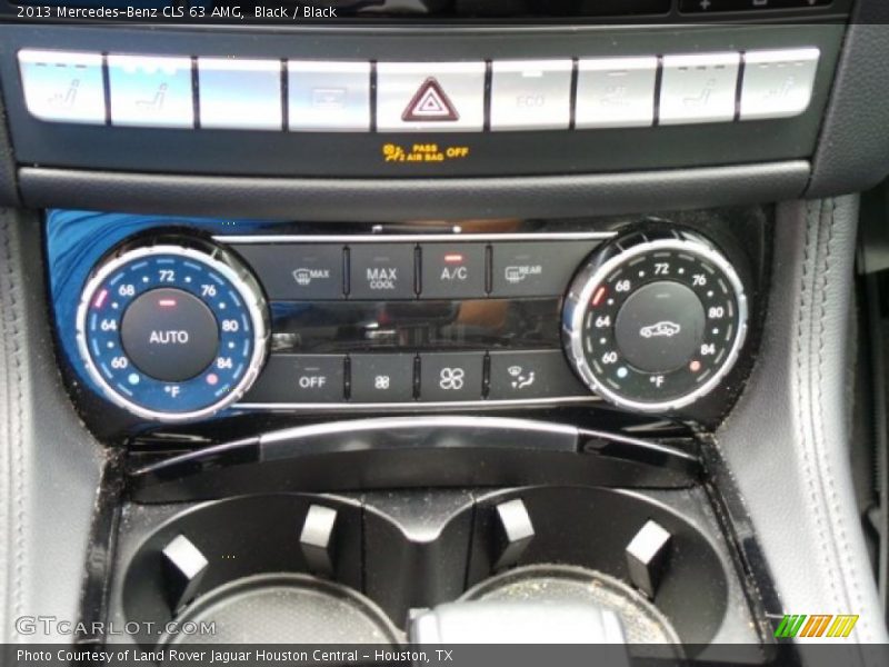 Controls of 2013 CLS 63 AMG