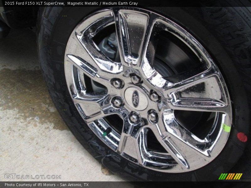 Magnetic Metallic / Medium Earth Gray 2015 Ford F150 XLT SuperCrew