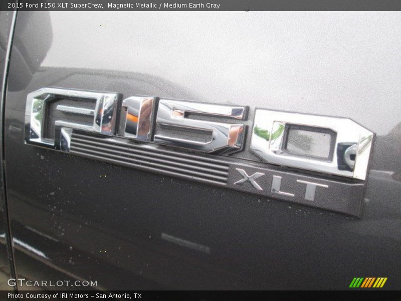 Magnetic Metallic / Medium Earth Gray 2015 Ford F150 XLT SuperCrew