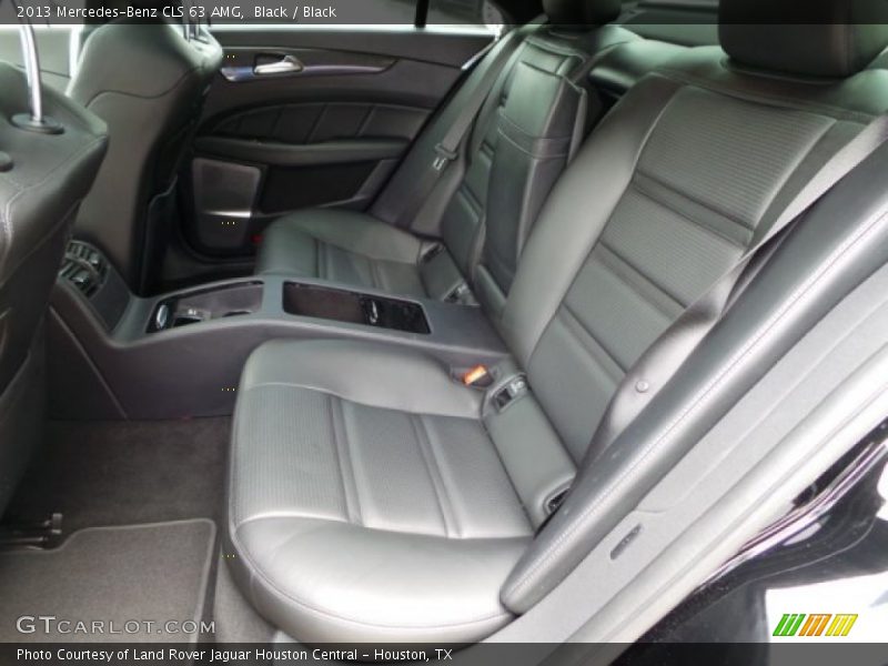 Rear Seat of 2013 CLS 63 AMG