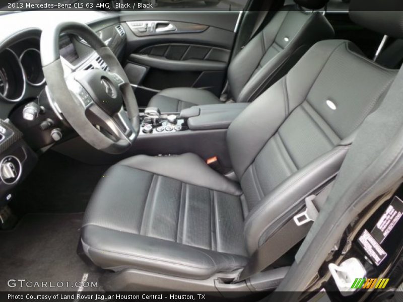 Front Seat of 2013 CLS 63 AMG