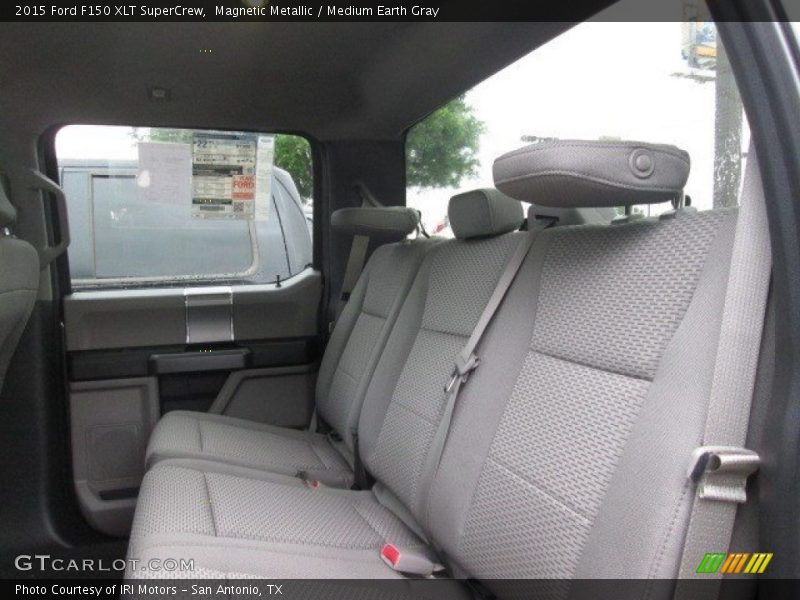 Magnetic Metallic / Medium Earth Gray 2015 Ford F150 XLT SuperCrew