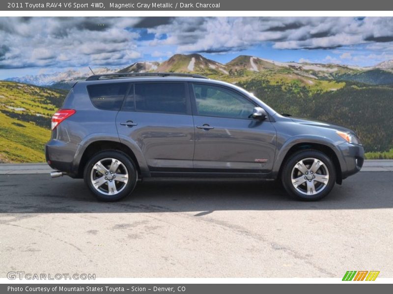 Magnetic Gray Metallic / Dark Charcoal 2011 Toyota RAV4 V6 Sport 4WD