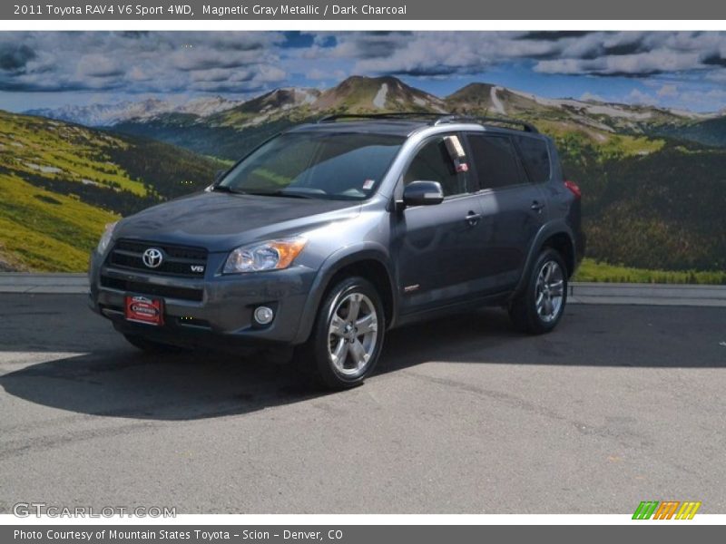 Magnetic Gray Metallic / Dark Charcoal 2011 Toyota RAV4 V6 Sport 4WD