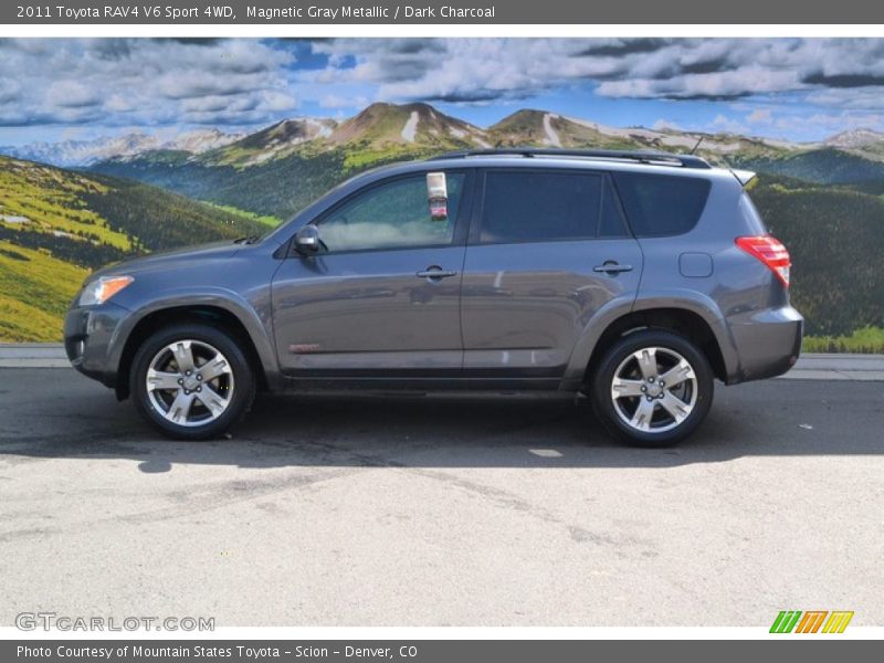 Magnetic Gray Metallic / Dark Charcoal 2011 Toyota RAV4 V6 Sport 4WD