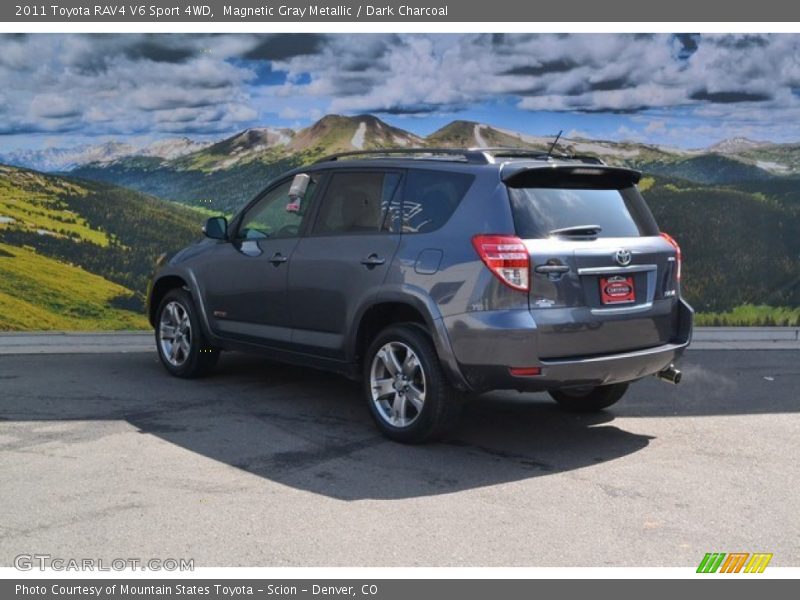 Magnetic Gray Metallic / Dark Charcoal 2011 Toyota RAV4 V6 Sport 4WD