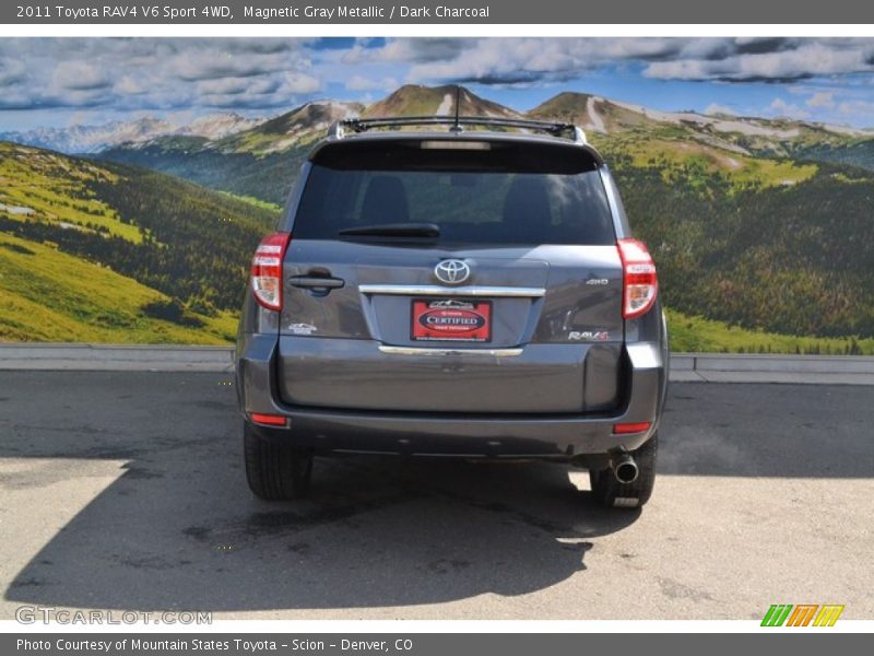 Magnetic Gray Metallic / Dark Charcoal 2011 Toyota RAV4 V6 Sport 4WD
