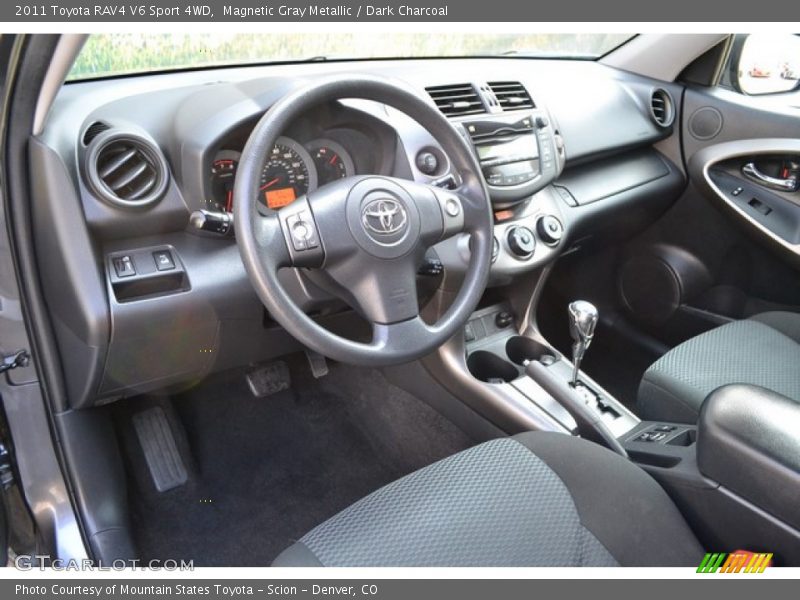 Magnetic Gray Metallic / Dark Charcoal 2011 Toyota RAV4 V6 Sport 4WD
