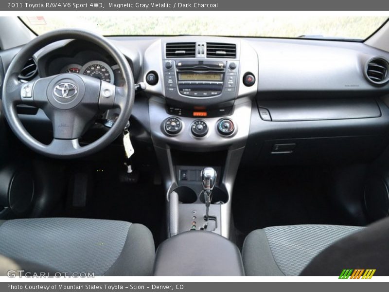 Magnetic Gray Metallic / Dark Charcoal 2011 Toyota RAV4 V6 Sport 4WD