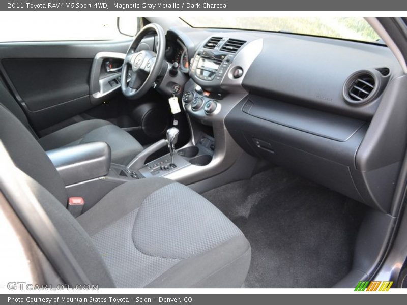 Magnetic Gray Metallic / Dark Charcoal 2011 Toyota RAV4 V6 Sport 4WD