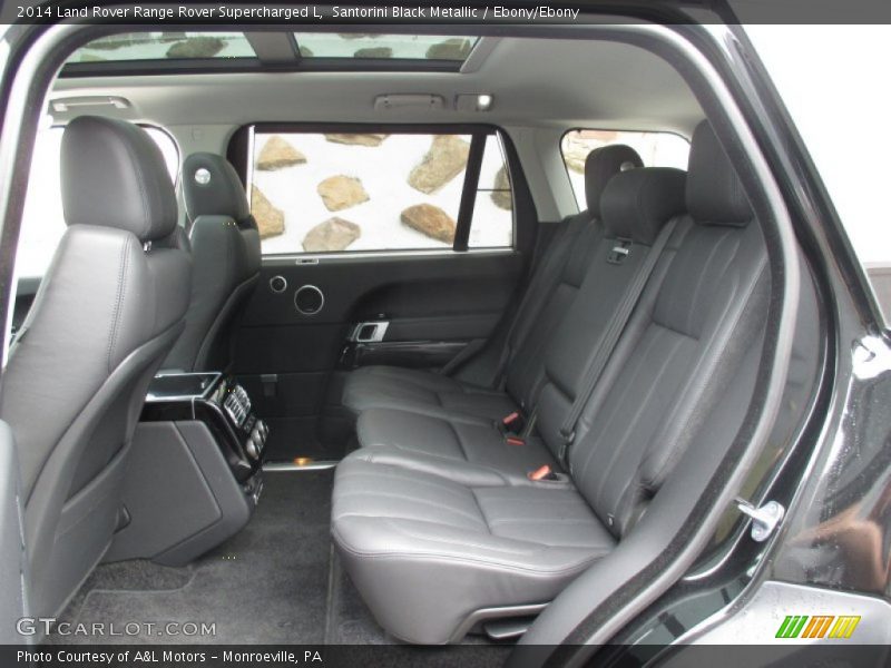 Rear Seat of 2014 Range Rover Supercharged L