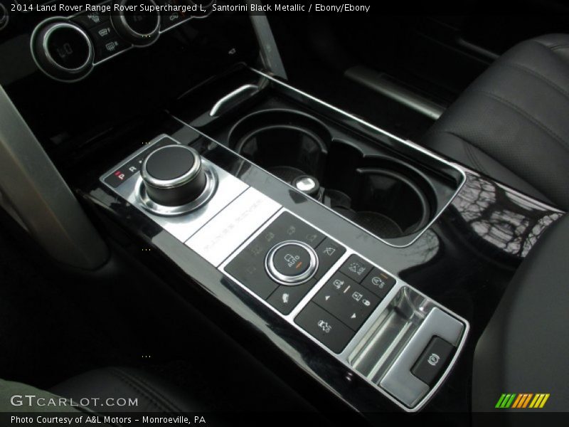 Santorini Black Metallic / Ebony/Ebony 2014 Land Rover Range Rover Supercharged L