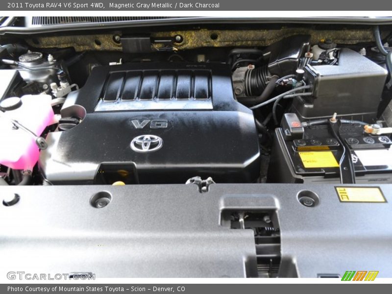 Magnetic Gray Metallic / Dark Charcoal 2011 Toyota RAV4 V6 Sport 4WD