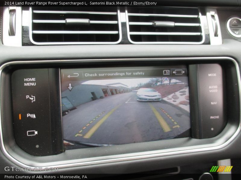 Santorini Black Metallic / Ebony/Ebony 2014 Land Rover Range Rover Supercharged L