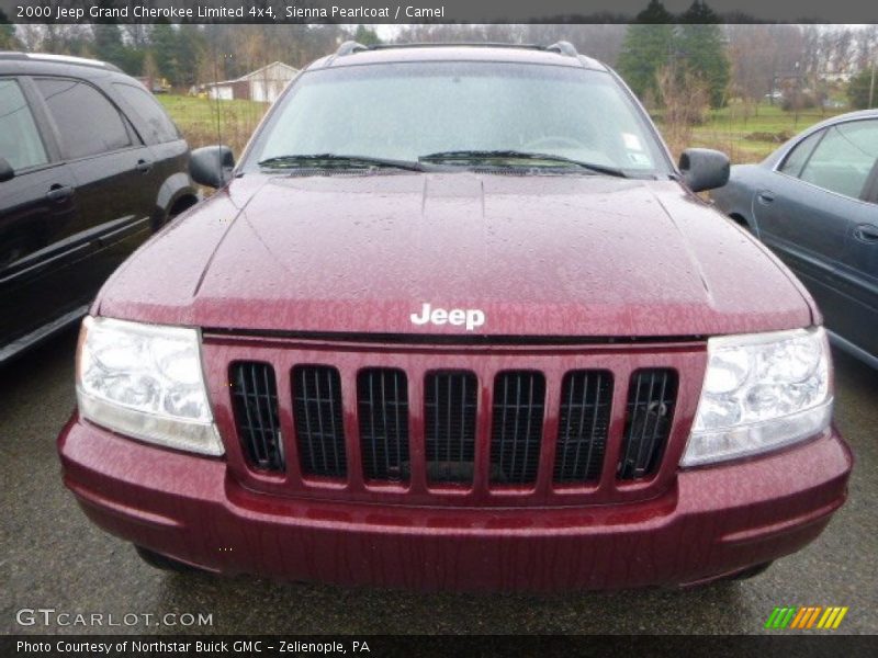 Sienna Pearlcoat / Camel 2000 Jeep Grand Cherokee Limited 4x4