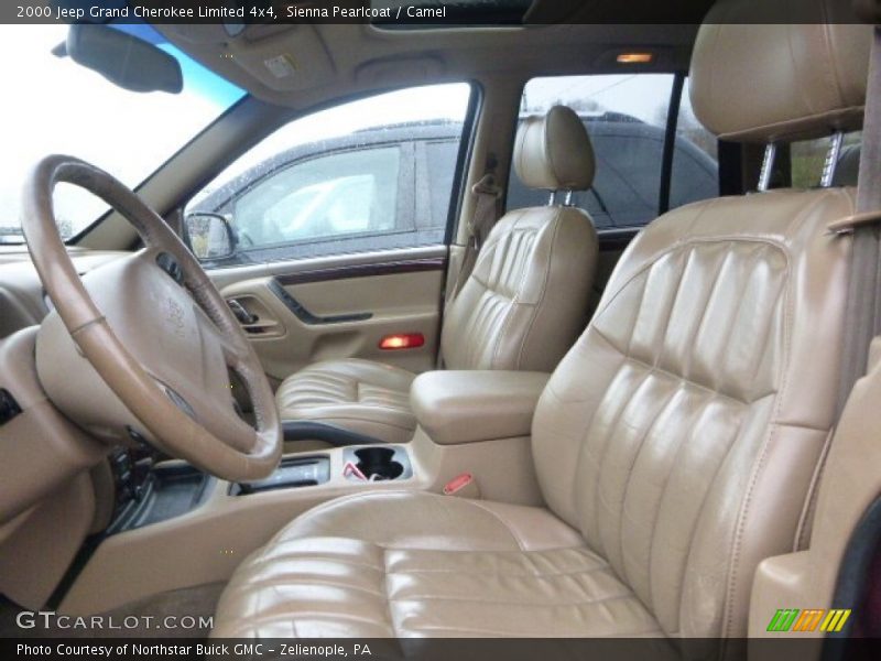  2000 Grand Cherokee Limited 4x4 Camel Interior