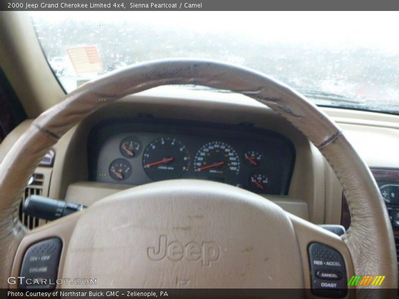 Sienna Pearlcoat / Camel 2000 Jeep Grand Cherokee Limited 4x4