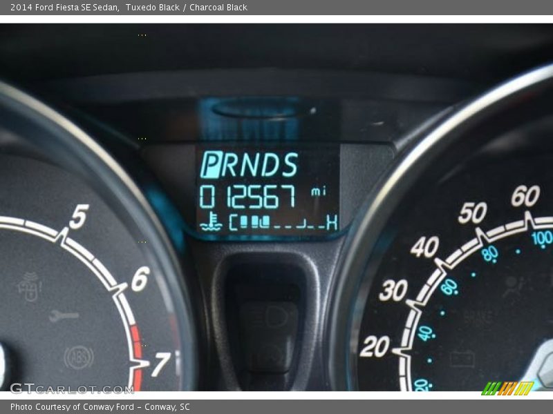 Tuxedo Black / Charcoal Black 2014 Ford Fiesta SE Sedan