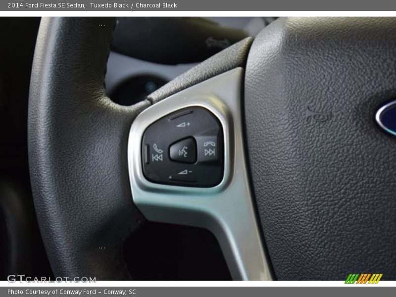 Tuxedo Black / Charcoal Black 2014 Ford Fiesta SE Sedan