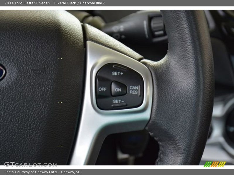 Tuxedo Black / Charcoal Black 2014 Ford Fiesta SE Sedan