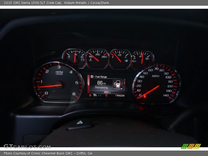Iridium Metallic / Cocoa/Dune 2015 GMC Sierra 1500 SLT Crew Cab