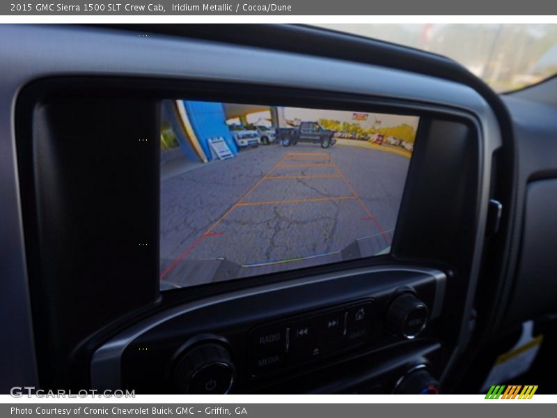 Iridium Metallic / Cocoa/Dune 2015 GMC Sierra 1500 SLT Crew Cab