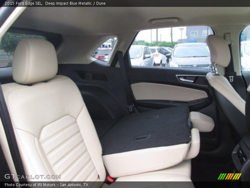 Rear Seat of 2015 Edge SEL