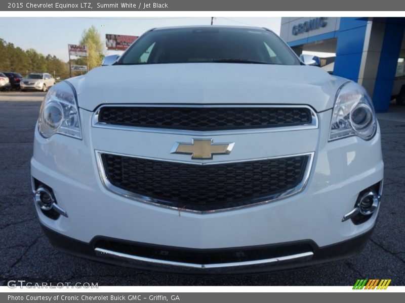 Summit White / Jet Black 2015 Chevrolet Equinox LTZ