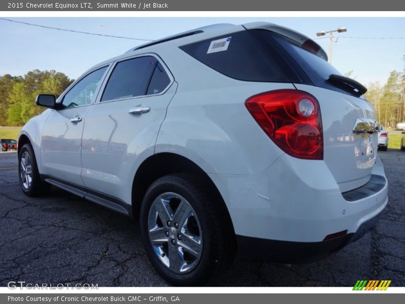Summit White / Jet Black 2015 Chevrolet Equinox LTZ