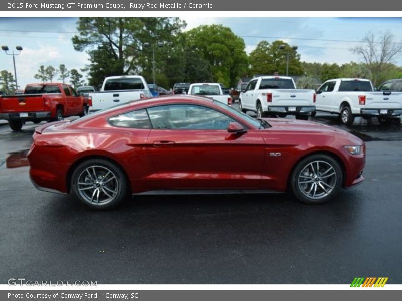  2015 Mustang GT Premium Coupe Ruby Red Metallic