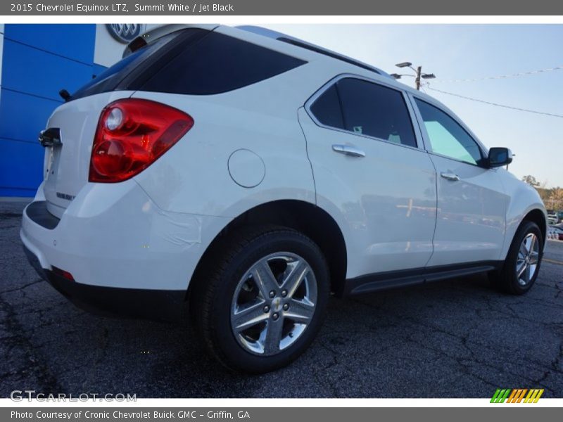 Summit White / Jet Black 2015 Chevrolet Equinox LTZ