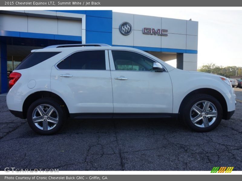 Summit White / Jet Black 2015 Chevrolet Equinox LTZ