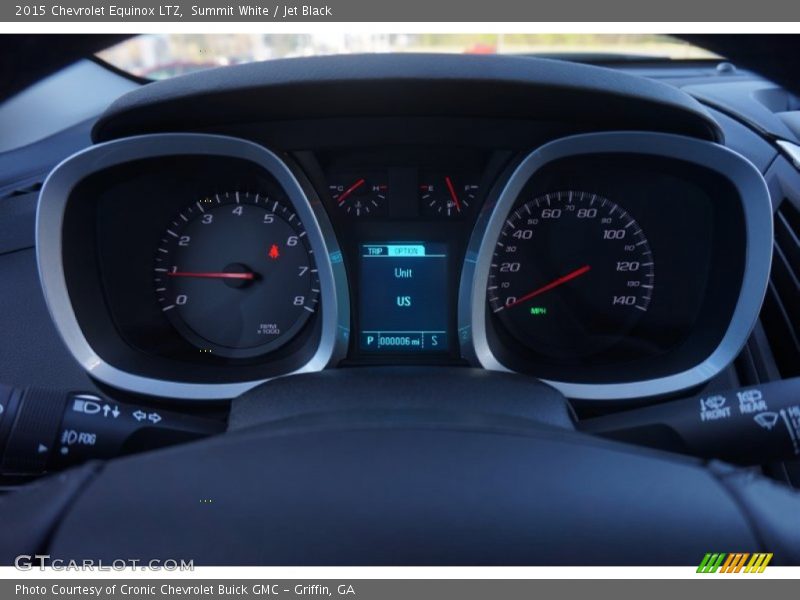 Summit White / Jet Black 2015 Chevrolet Equinox LTZ