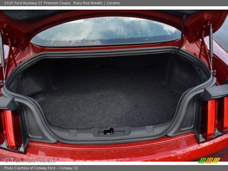  2015 Mustang GT Premium Coupe Trunk