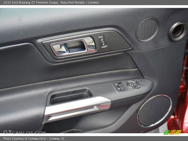 Ruby Red Metallic / Ceramic 2015 Ford Mustang GT Premium Coupe