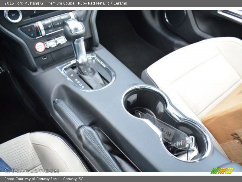 Ruby Red Metallic / Ceramic 2015 Ford Mustang GT Premium Coupe