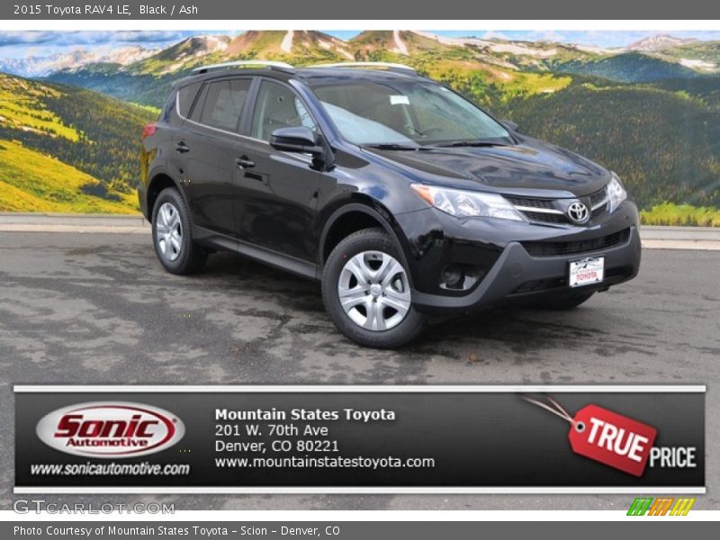 Black / Ash 2015 Toyota RAV4 LE