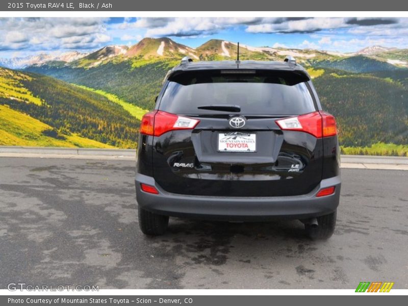 Black / Ash 2015 Toyota RAV4 LE
