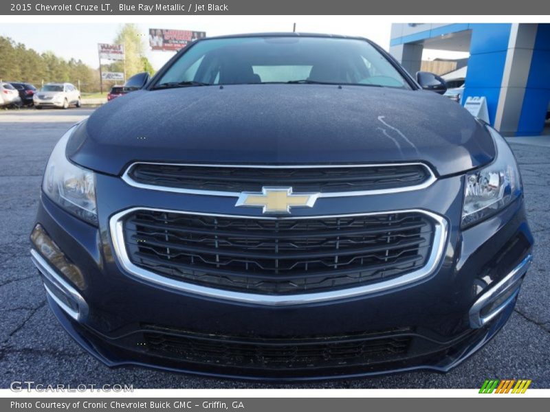 Blue Ray Metallic / Jet Black 2015 Chevrolet Cruze LT