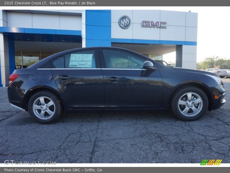 Blue Ray Metallic / Jet Black 2015 Chevrolet Cruze LT