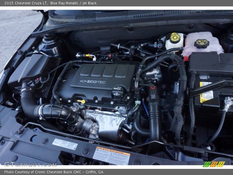 Blue Ray Metallic / Jet Black 2015 Chevrolet Cruze LT