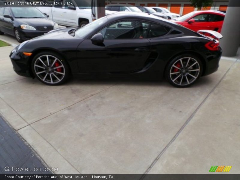 Black / Black 2014 Porsche Cayman S