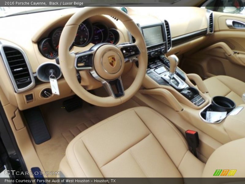 Luxor Beige Interior - 2016 Cayenne  