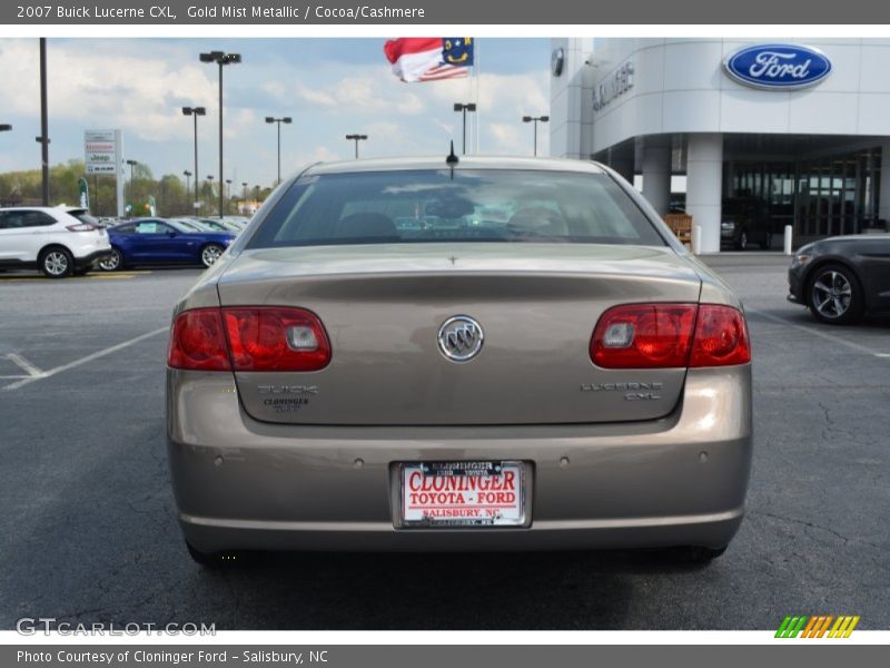 Gold Mist Metallic / Cocoa/Cashmere 2007 Buick Lucerne CXL