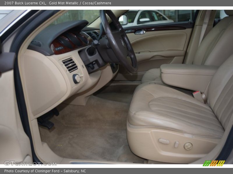 Gold Mist Metallic / Cocoa/Cashmere 2007 Buick Lucerne CXL