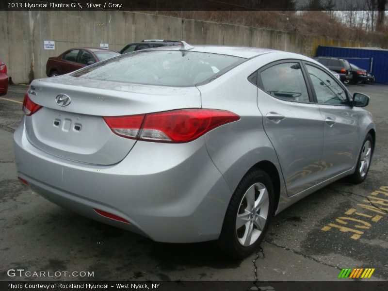 Silver / Gray 2013 Hyundai Elantra GLS