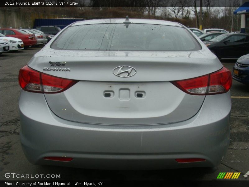 Silver / Gray 2013 Hyundai Elantra GLS
